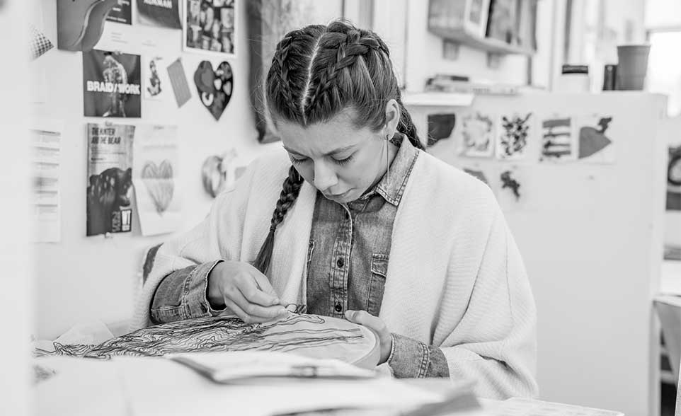 Arts and Humanities black and white