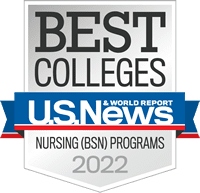 U.S.News Best Colleges Nationally Ranked Nursing BSN Program 2022