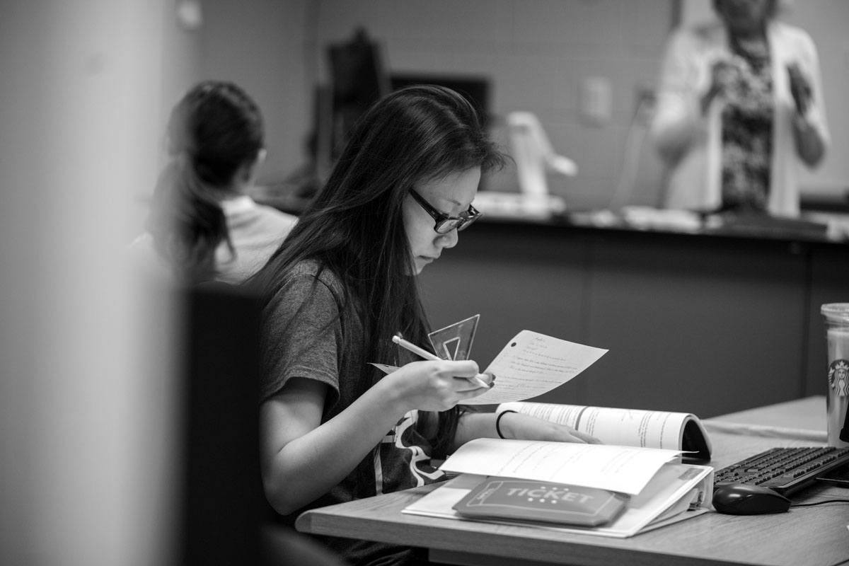 mathematics minor black and white
