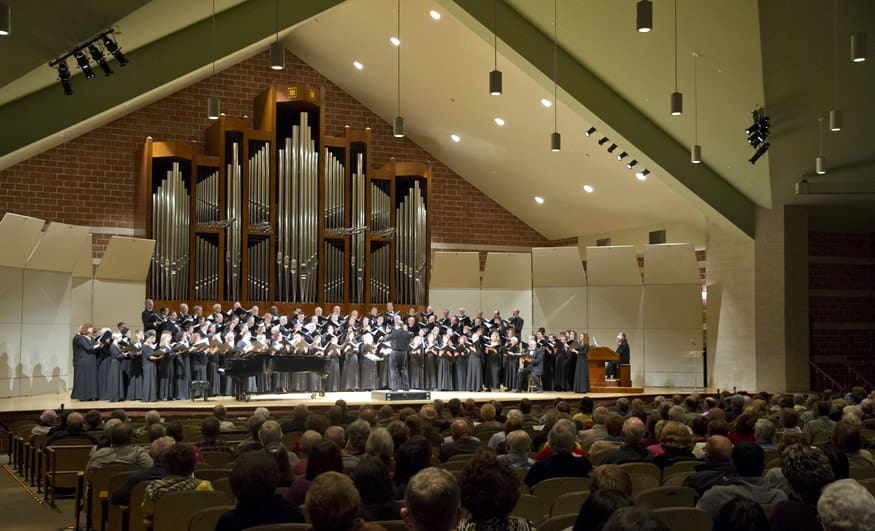 The Ozinga Chapel Auditorium