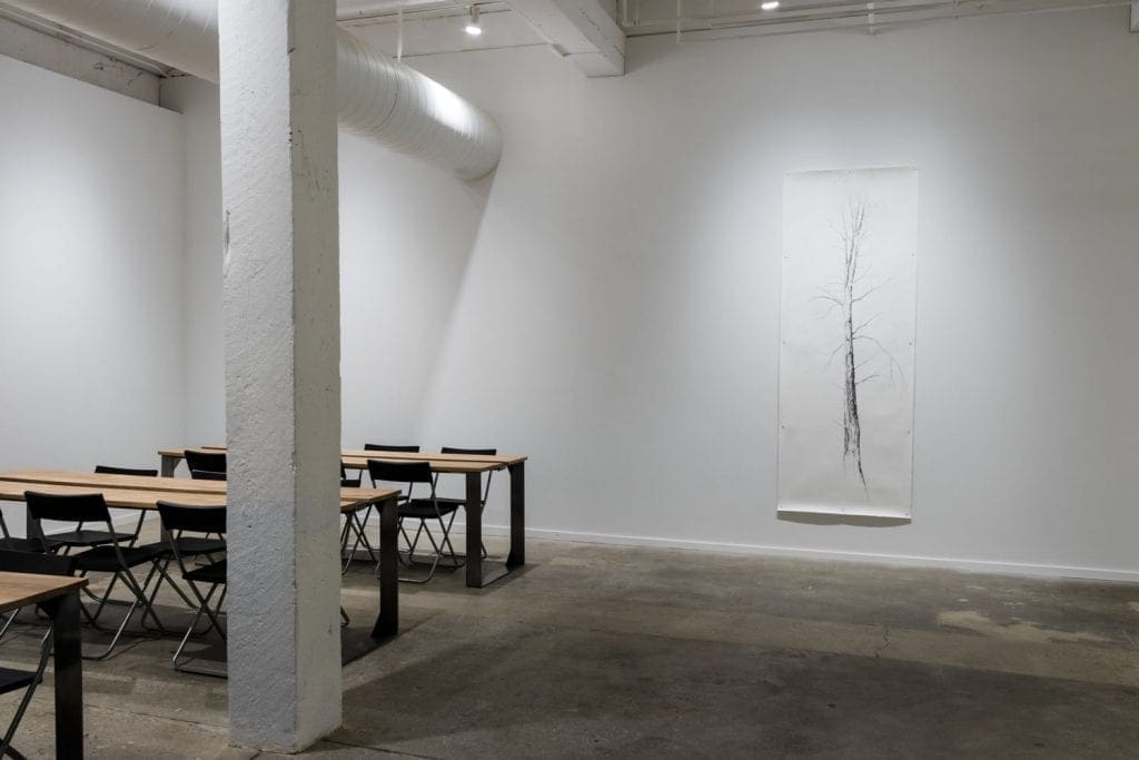 Amber Ginsburg and Sara Black - 7000 Marks Exhibit