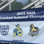 NAIA Baseball Banner with Trinity Trolls
