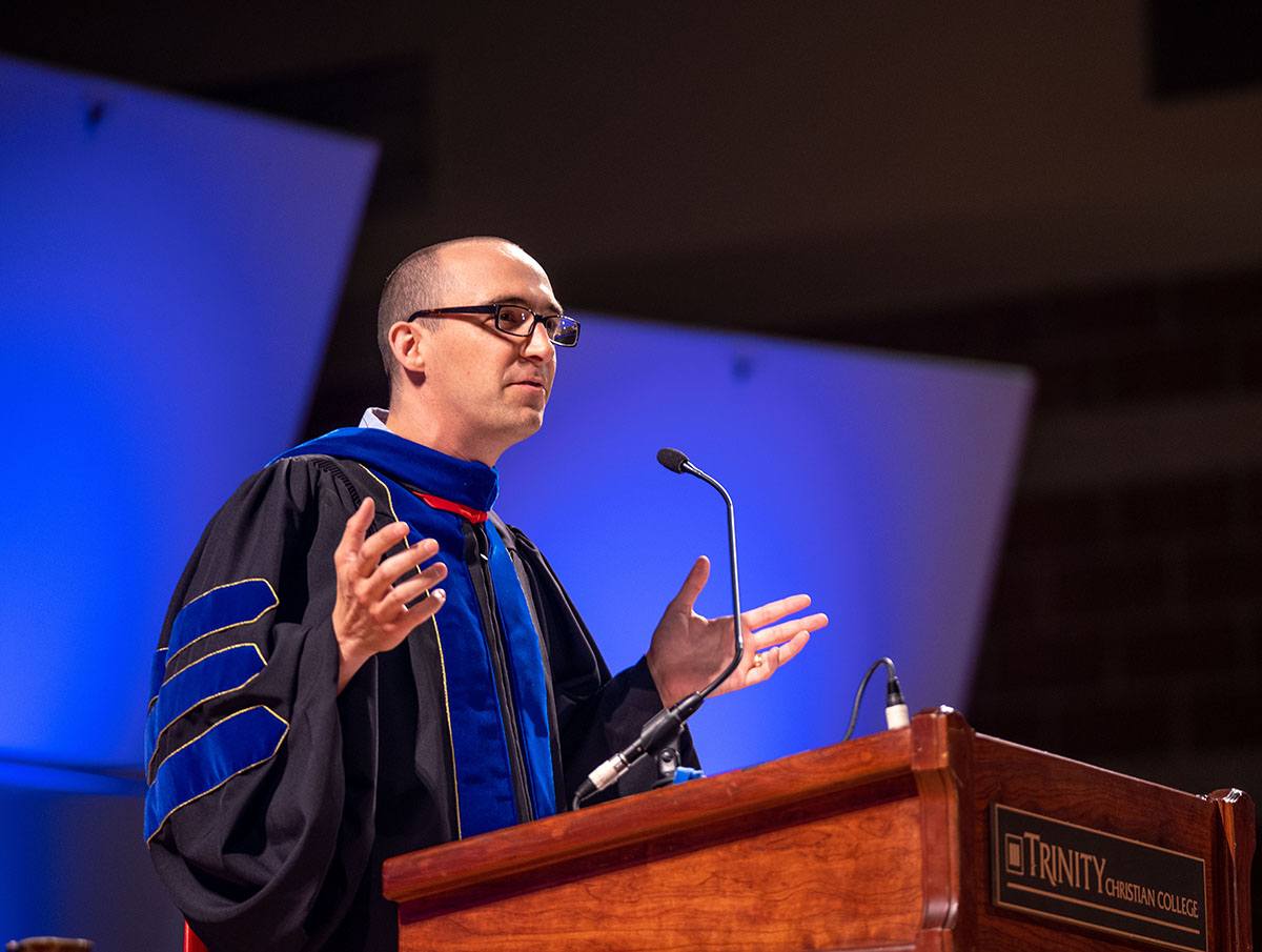 The Trinity community gathered together for the 60th Annual Convocation as students, faculty, and staff embark on a new academic year.