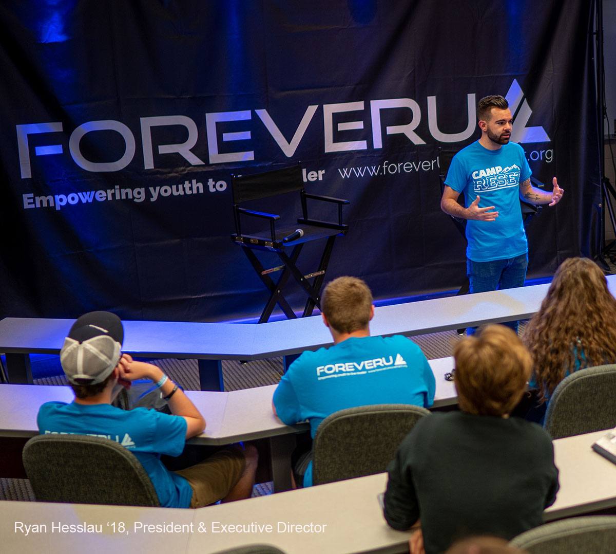 Several members of the Trinity community have been named to the board of foreverU, a youth empowerment organization founded by alumnus Ryan Hesslau ’18.