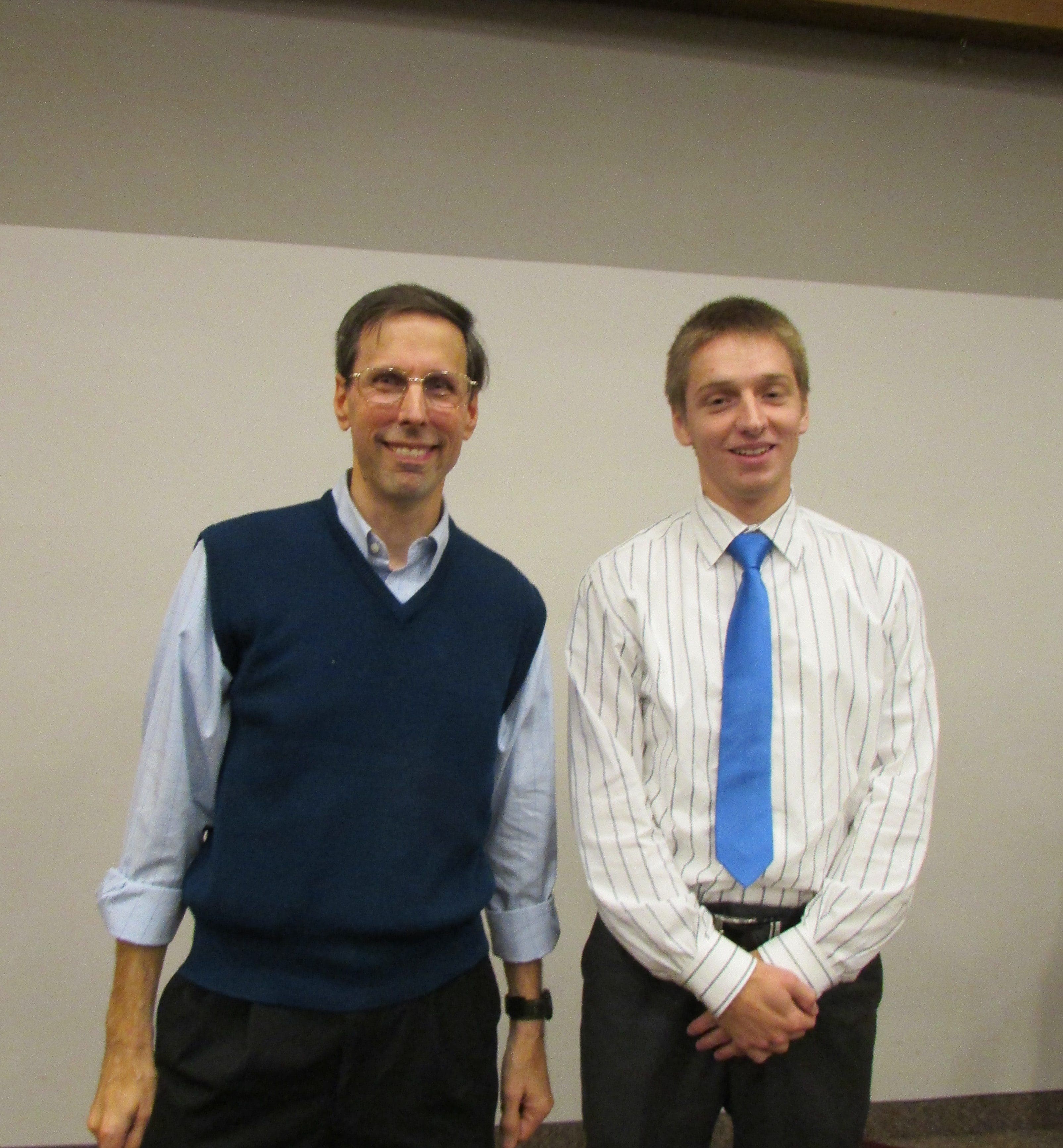 Matt Koerner ’19 and Professor of History and Department Chair John Fry, Ph.D., presented at the conference, which was held from Oct. 3-Oct. 6.