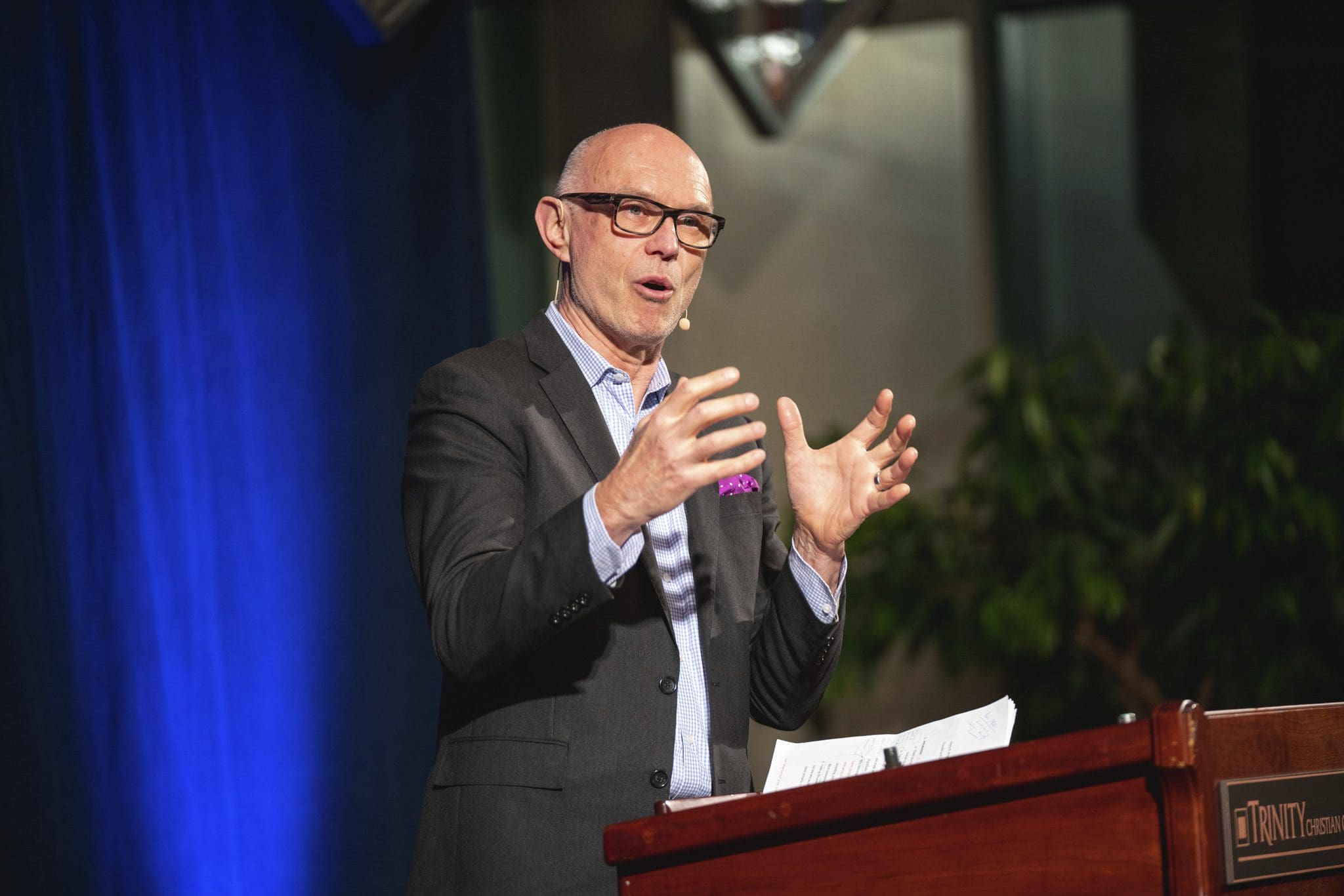 Dr. Miroslav Volf discussed 