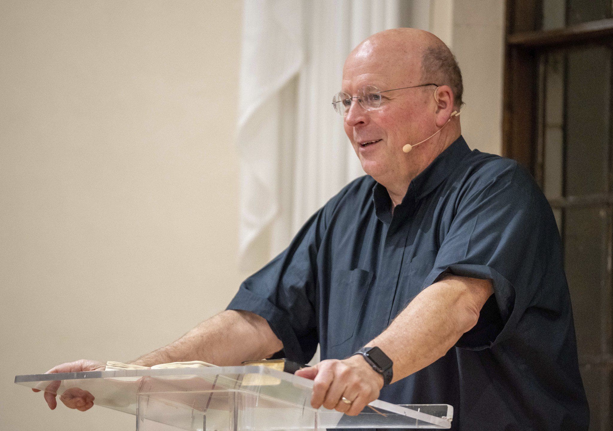 McKnight, Julius R. Mantey Chair of New Testament at Trinity's partner institution Northern Seminary, engaged in several events on campus on Nov. 7.