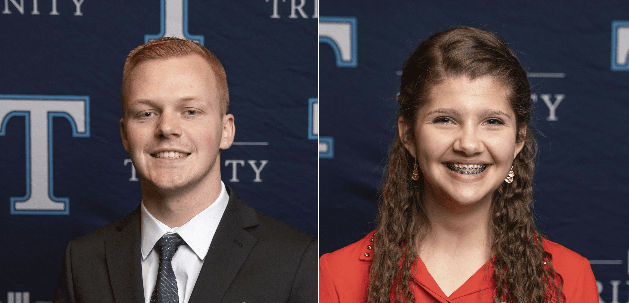 Evan Senti of Escondido, Calif., and Sophia Lang of Palmyra, Neb., have been named the College's 2019 Founders’ Scholars.