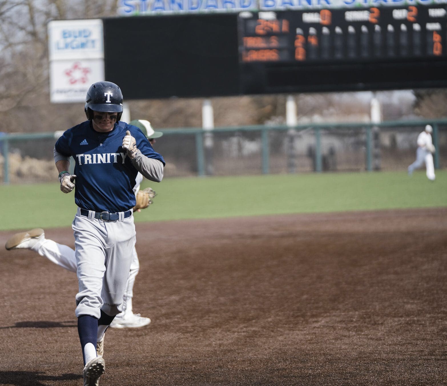 Trolls Baseball player running the bases