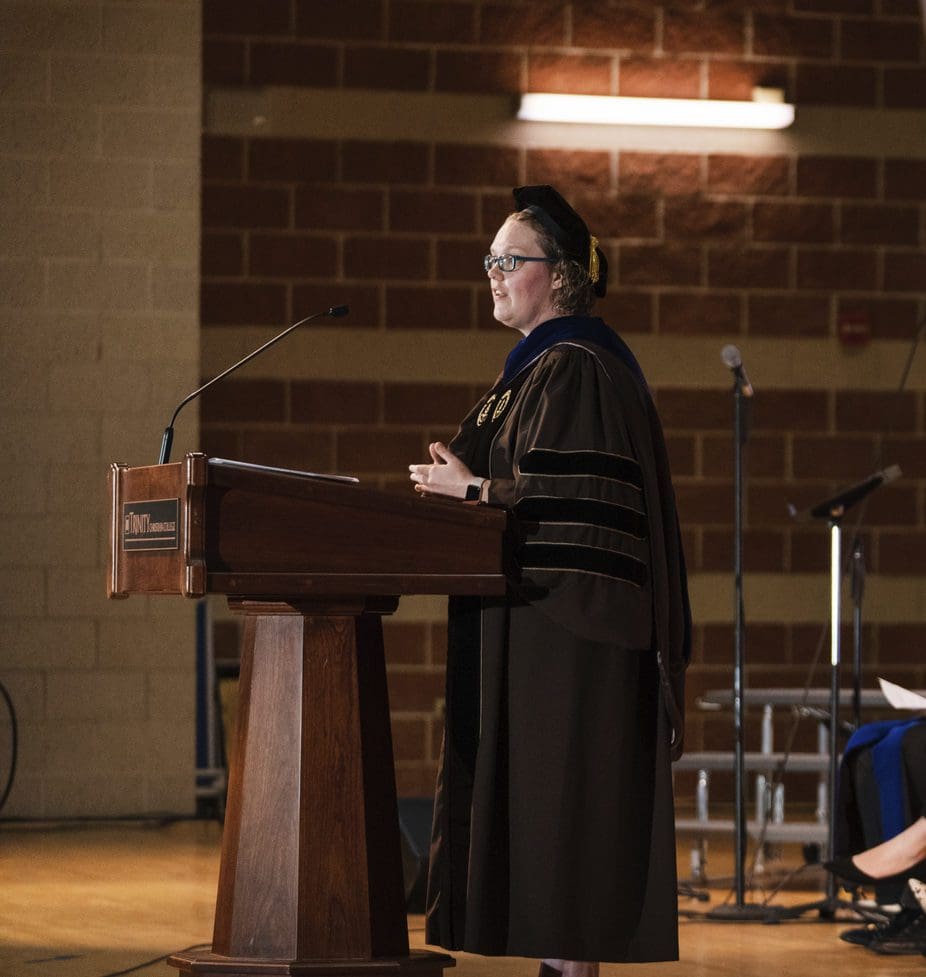 Kara Wolf Convocation speech