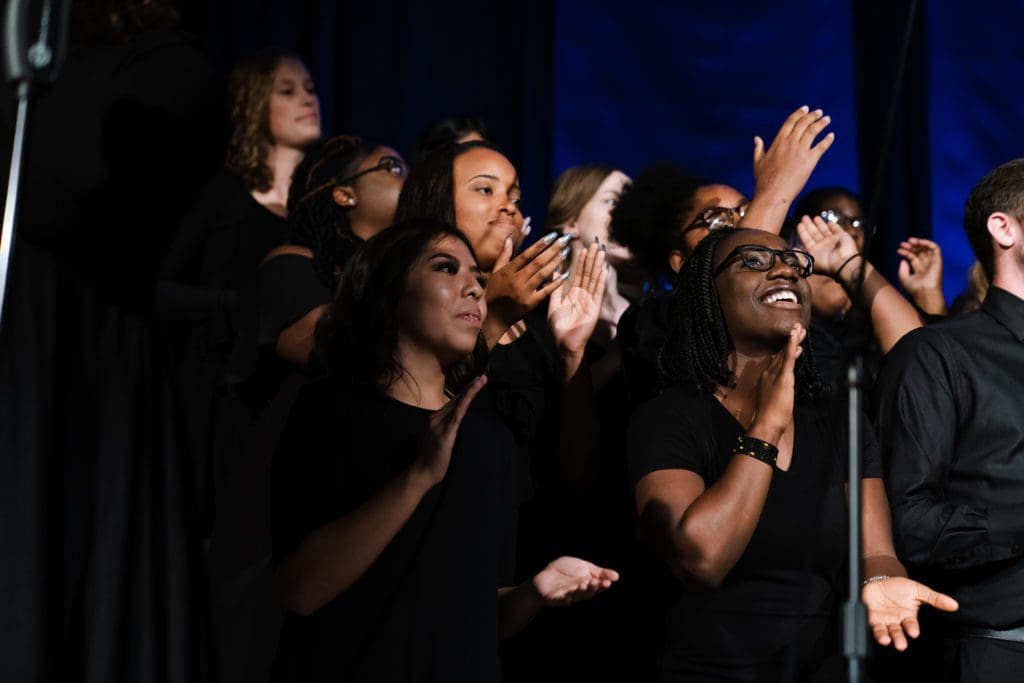 Gospel Choir Reunion performance