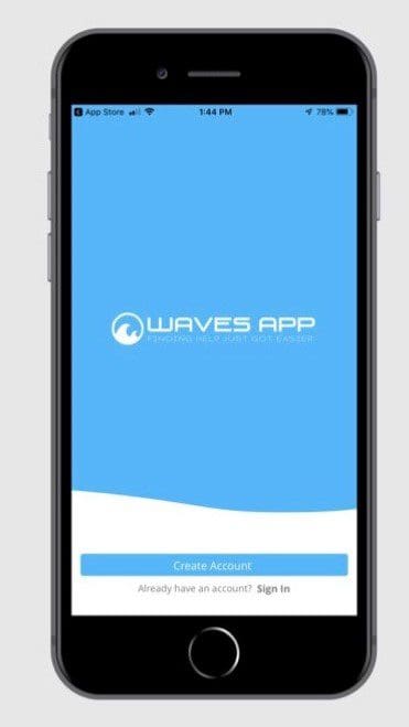 waves app screenshot