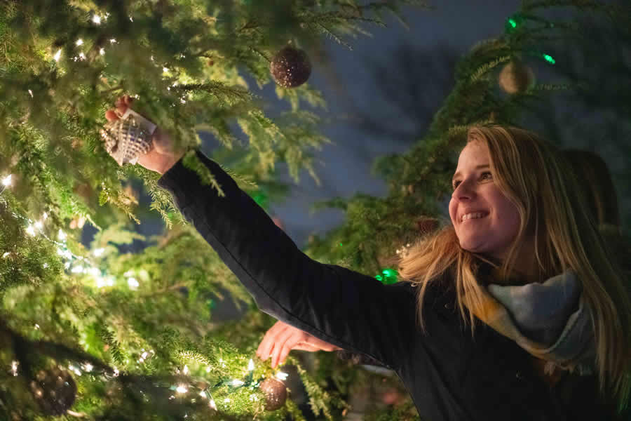 Christmas Tree Lighting and Decorating
