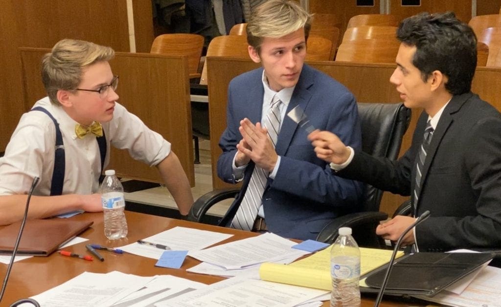 Mock Trial Team Finds Success in its Inaugural Season Trinity