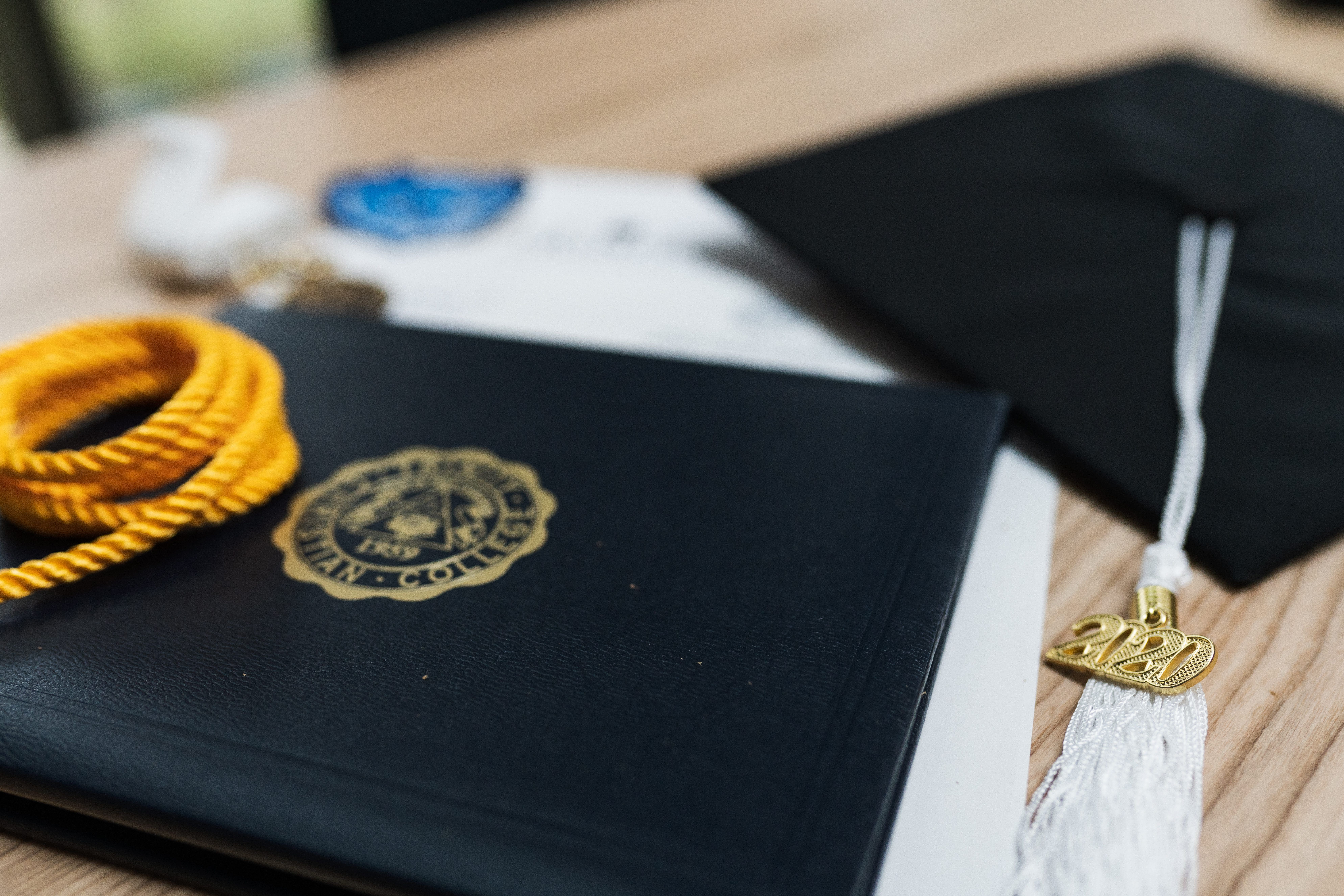 Graduation Packages: diploma, cap, and tassel