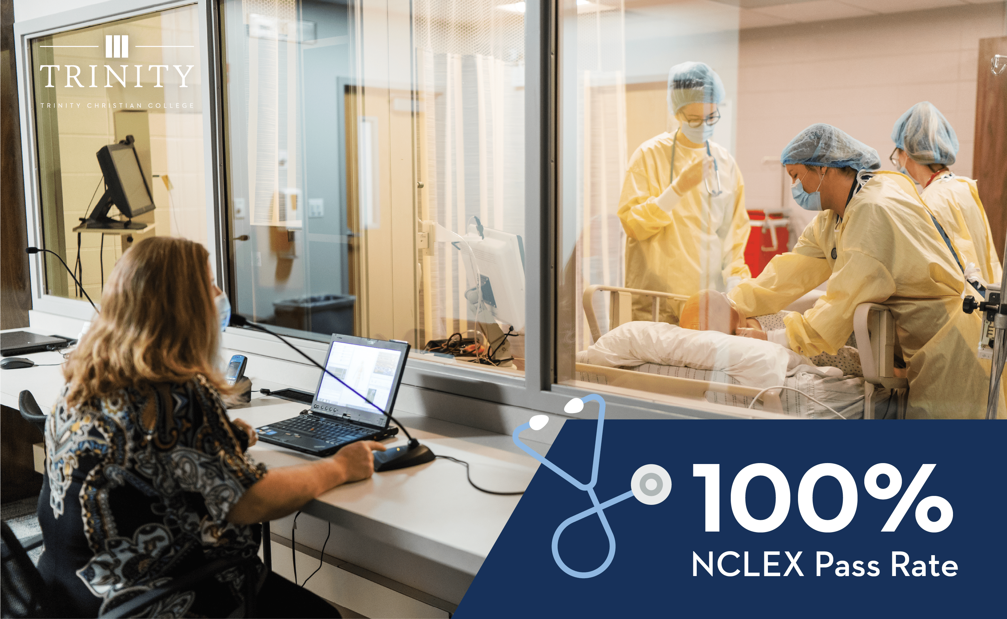 100% NCLEX pass rate