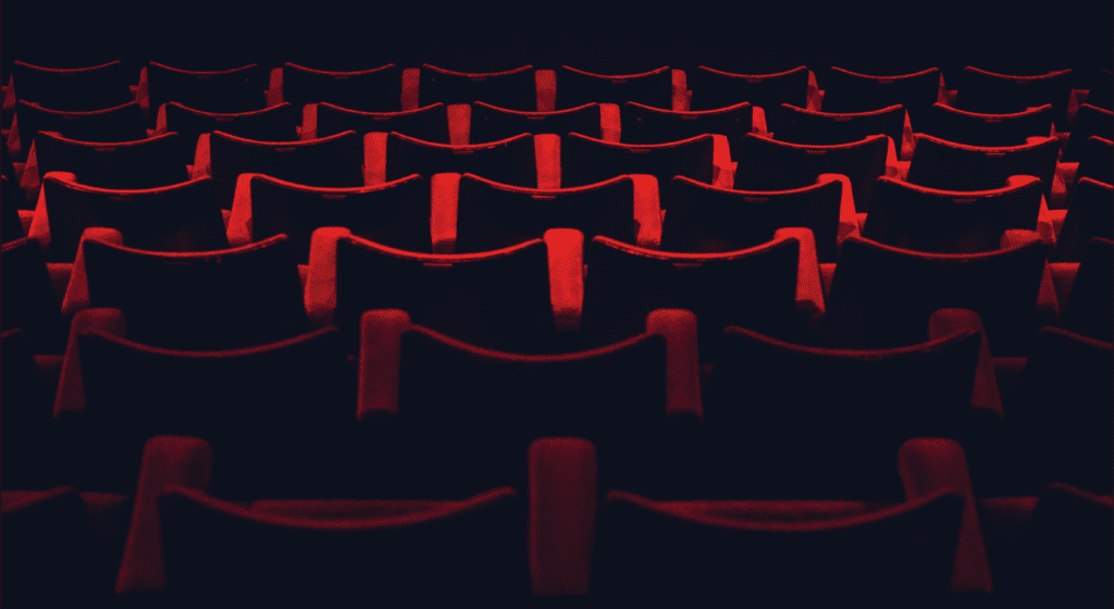 Empty theatre seats