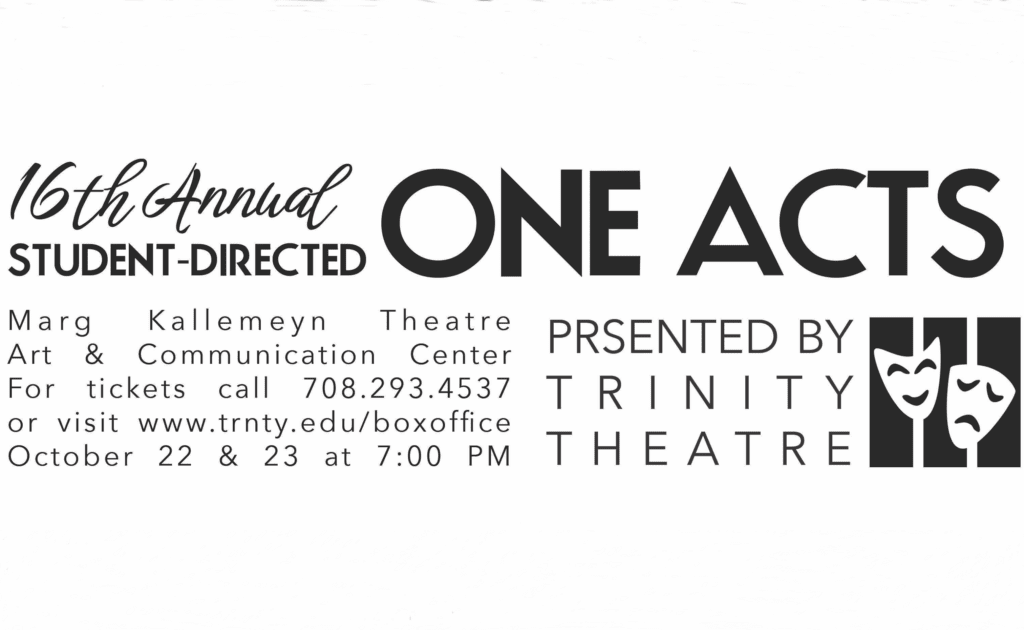 One act plays poster