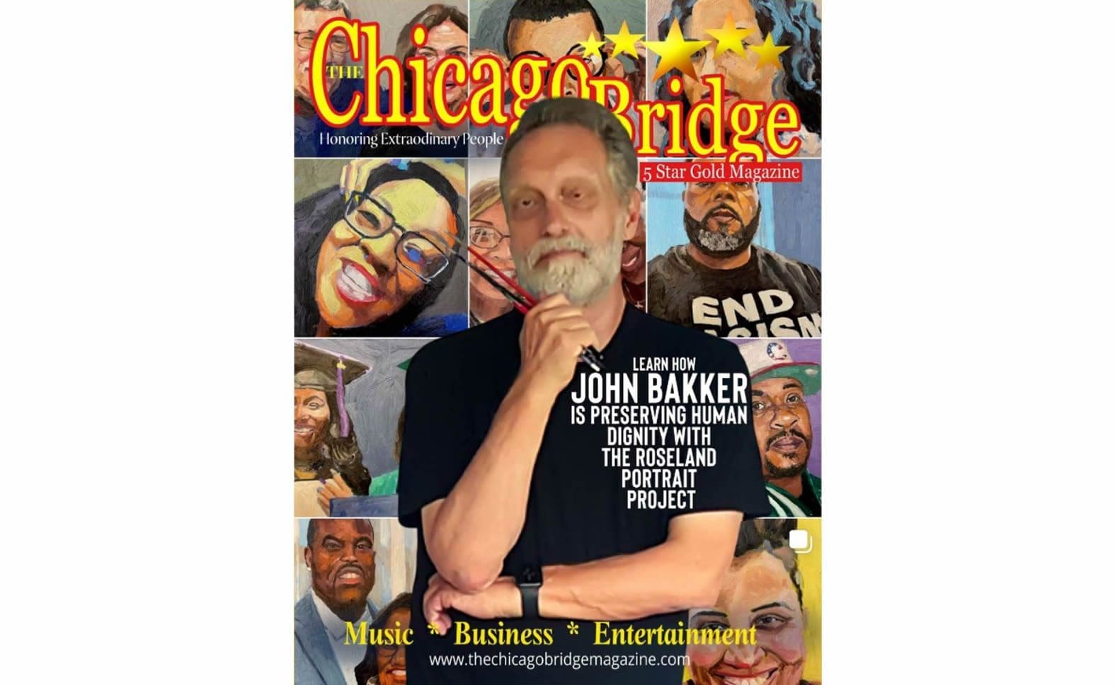 John Bakker - Chicago Bridge Magazine Cover Nov 2021