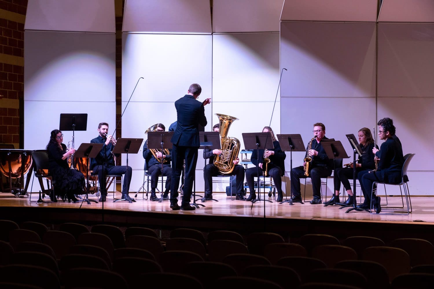 Concert Band Ensemble performance