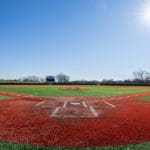 Baseball field panoramic view