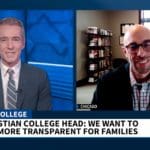 President Kuecker on Newsy Tonight to discuss what Trinity Christian College is doing to make college costs more transparent for families.
