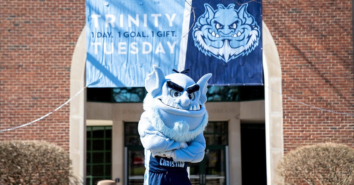 This year we marked the Seventh Annual Trinity Tuesday, a day of giving across the Trinity community.  Through the support of over 802 donors and gifts, more than $164,000 was raised to help support students on campus today and secure the Trinity legacy for generations to come.