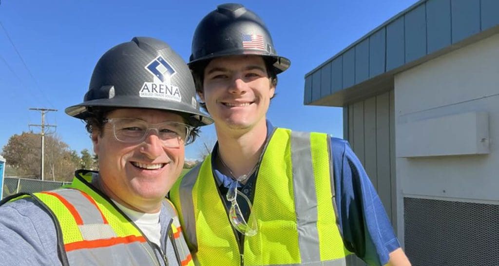 Jeff Weidennaar ‘96 and Noah Pavlovics ‘22