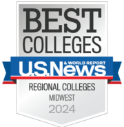 U.S.News & Work Report Best Colleges - Midwest Regional Colleges 2024 Award U.S.News & Work Report Best Colleges - Midwest Regional Colleges 2024 Award