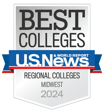 U.S.News & Work Report Best Colleges - Midwest Regional Colleges 2024 Award