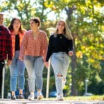 Students Walking