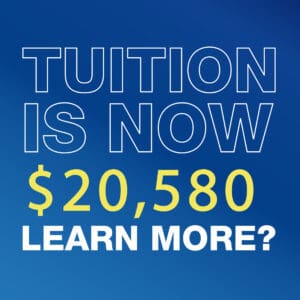 Tuition Is Now $20,580 Learn More