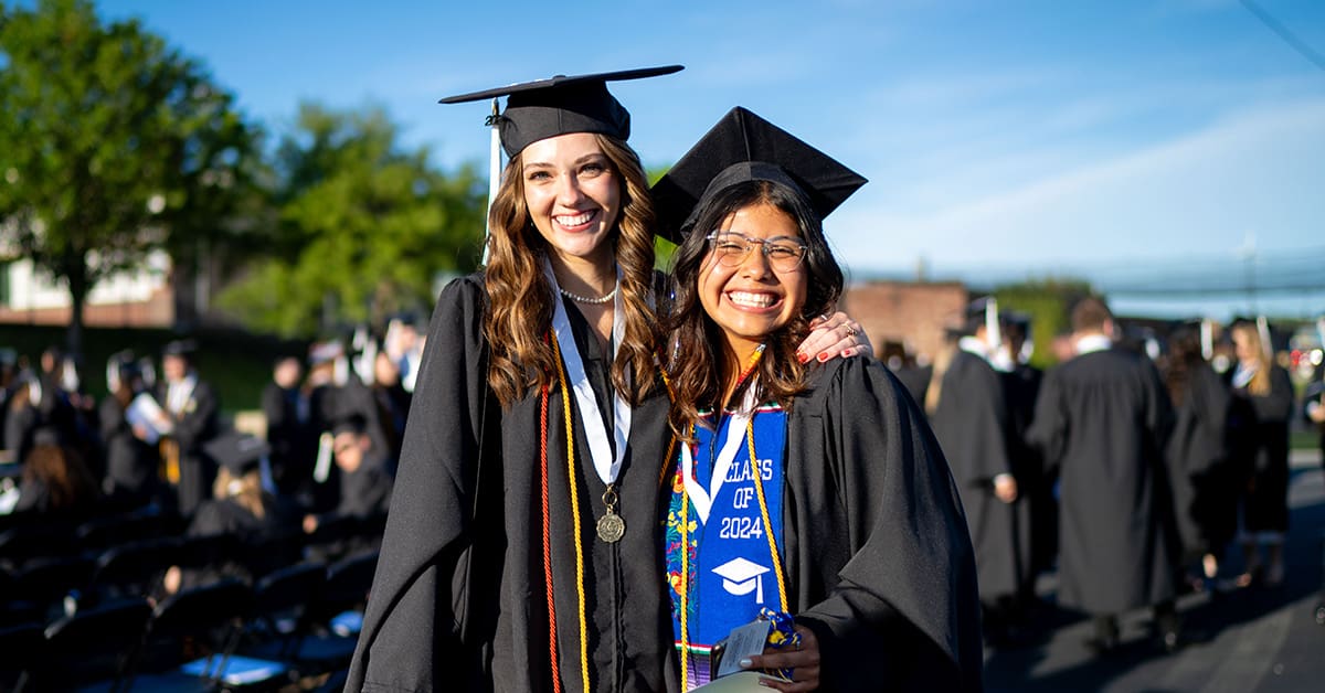 Trinity Christian College graduates, a testament to academic excellence and personal growth, were honored in a commencement ceremony on Friday, May 3rd. They were joined by their proud families and friends and dedicated faculty and staff at Ozinga Field in Crestwood, IL.