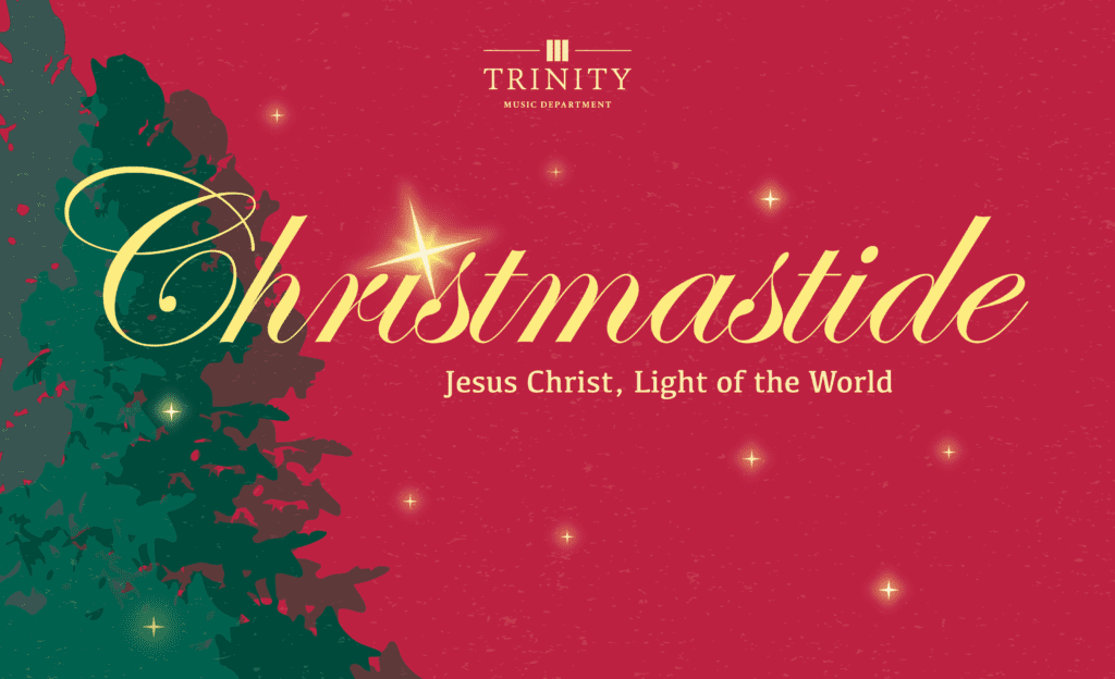 The music department invites the community to attend the annual Christmastide program on Saturday, December 6 at 4 p.m. in the Ozinga Chapel.